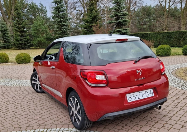Citroen DS3 cena 29777 przebieg: 215000, rok produkcji 2013 z Zwoleń małe 407